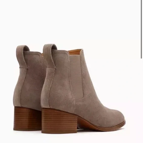 Rag & Bone Gray Suede Chelsea Walker Boots - Picture 9 of 11